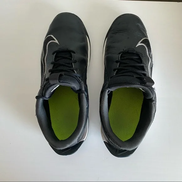 Nike, Black/White Hustle Quick 3 Basketball Shoes, Size 6 - Picture 6 of 9